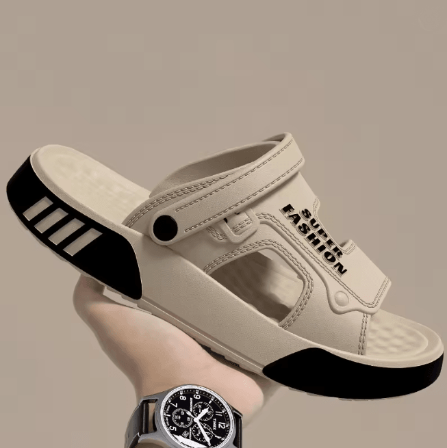 EaseStep Mens EVA Slide Slippers Soft Sole Summer Sandals