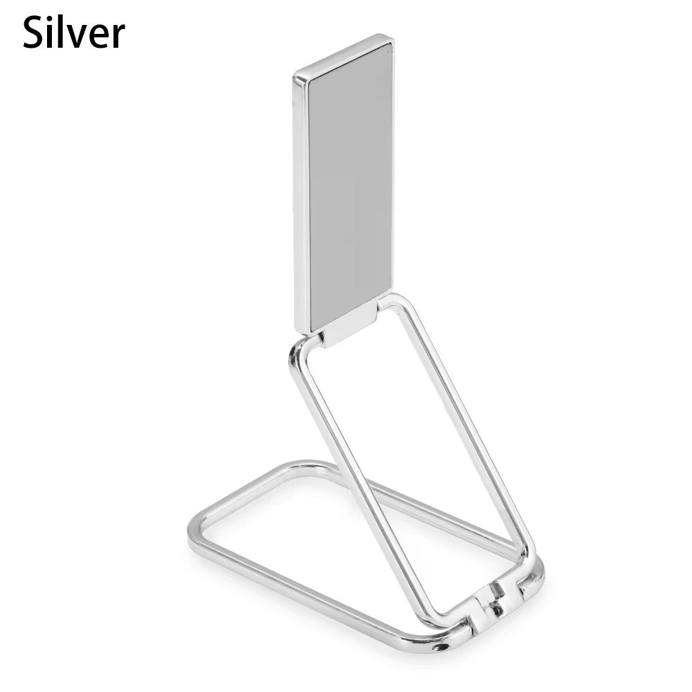 360° Rotating Foldable Phone Stand with Ultra-Thin Metal Ring Holder and Multi-Angle Kickstand