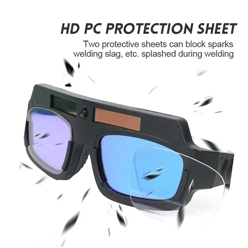 Automatic Darkening Welding Glasses Anti-Glare Eye Protection