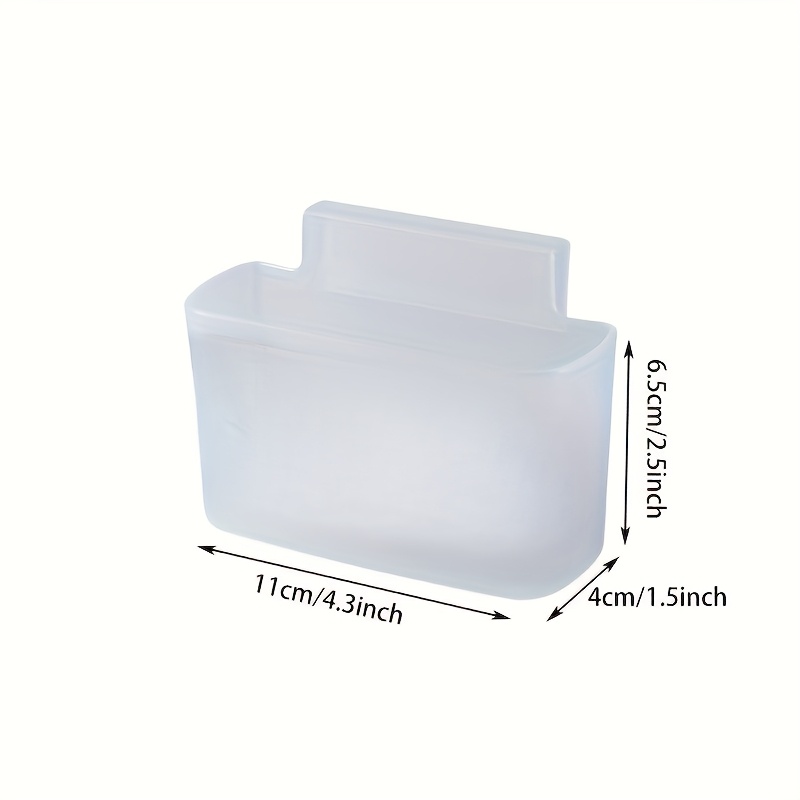 Wall-mounted Refrigerator Side Door Box, Multifunctional Storage Organizer for Small Items, Hanging Box, PP Material