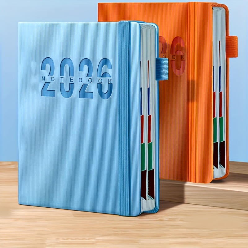 365 Day Planner New Calendar Log, Daily Plan for Office, Time Management Visual Organizer