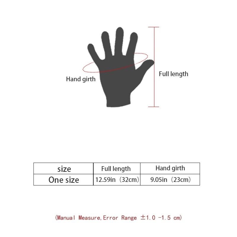Thermal Fleece Waterproof Ski & Snowboard Gloves