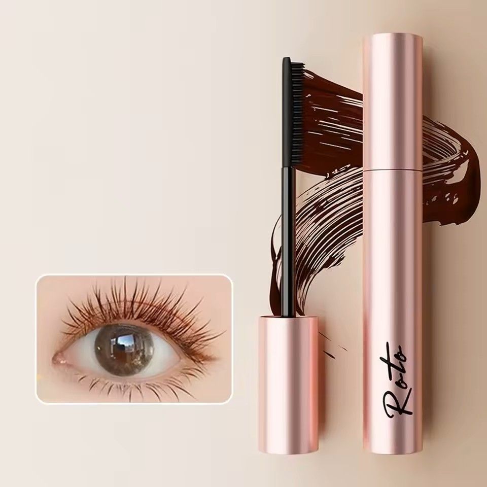 Black Mascara Waterproof Lengthening Silky Eyelashes Volume Eye Makeup Cosmetics