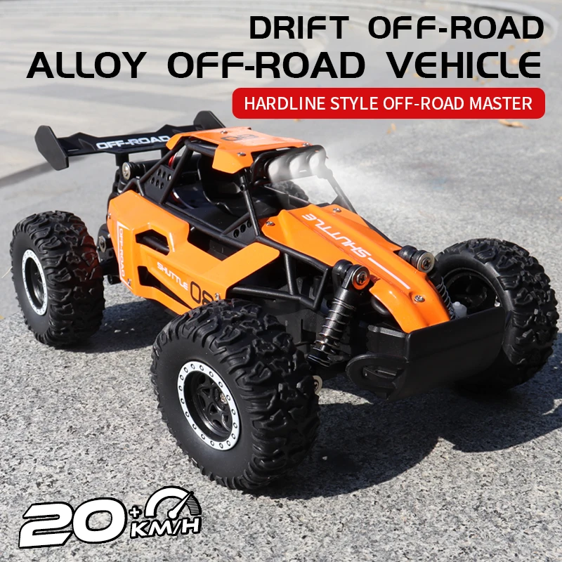 Remote Control Climbing Vehicle High Speed Off Road RC Car with LED Lights Kids Toys Car Boys Gifts