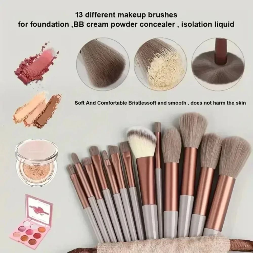 Soft & Fluffy Makeup Brush Set | Essential Beauty Blending Tool