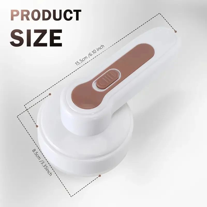 Rechargeable Electric Lint Remover Fabric Shaver for Clothes, Furniture and Carpets