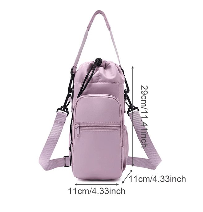 HydraGo Insulated Water Bottle Carrier Sling