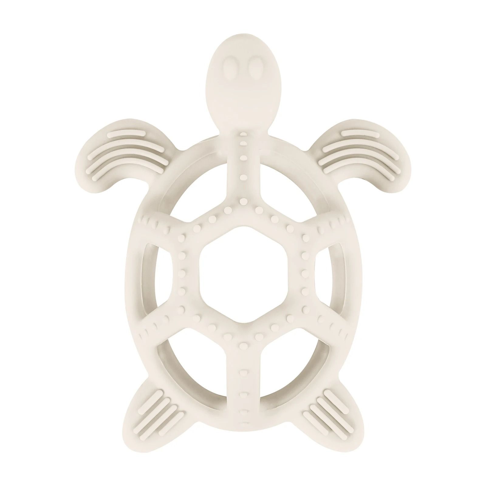 Silicone Turtle Baby Teether – Food-Grade Cartoon Animal Molar Toy