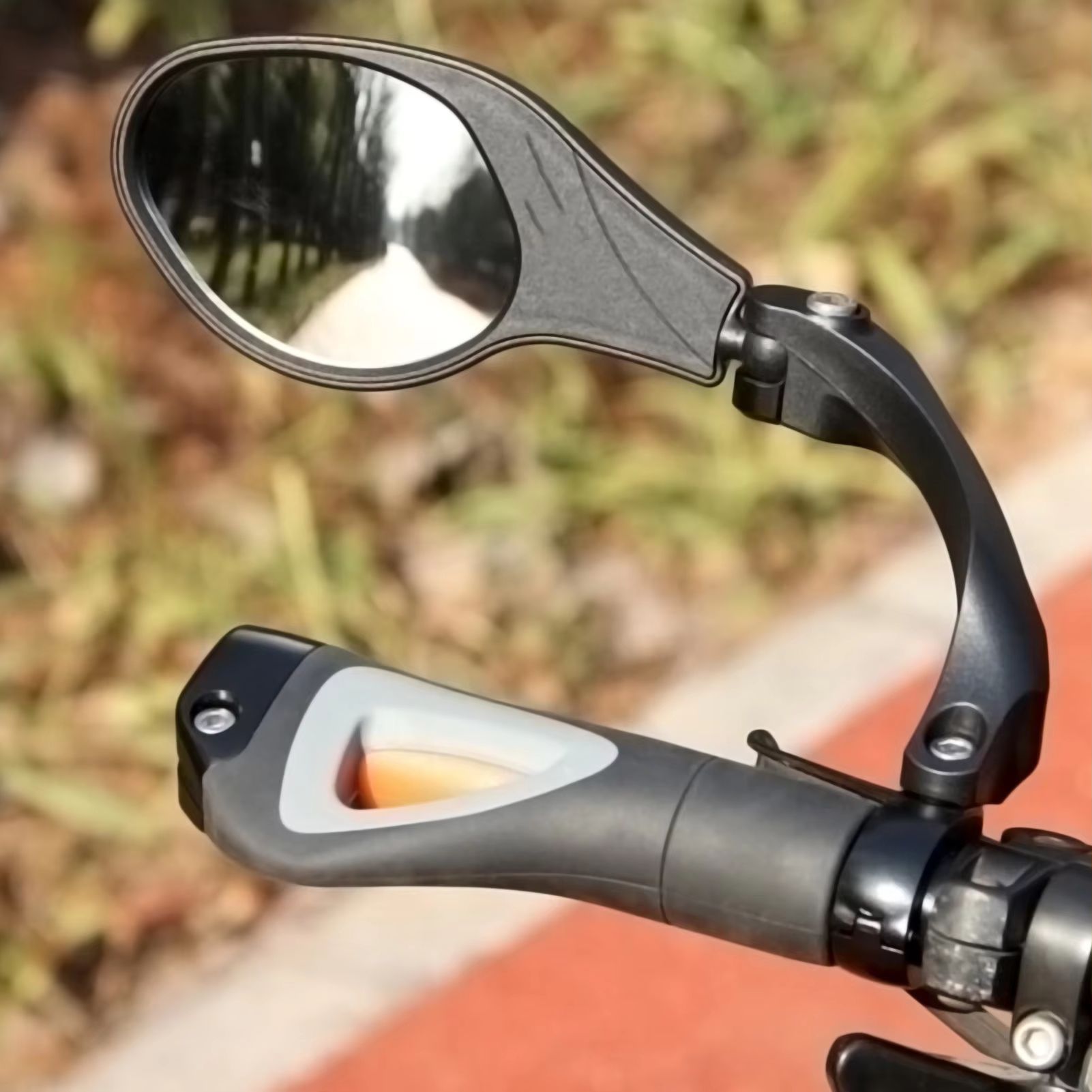 Bicycle Handlebar Rearview Mirror – 360° Rotation L/R Back View for Mountain and Road Bikes, 22.2mm