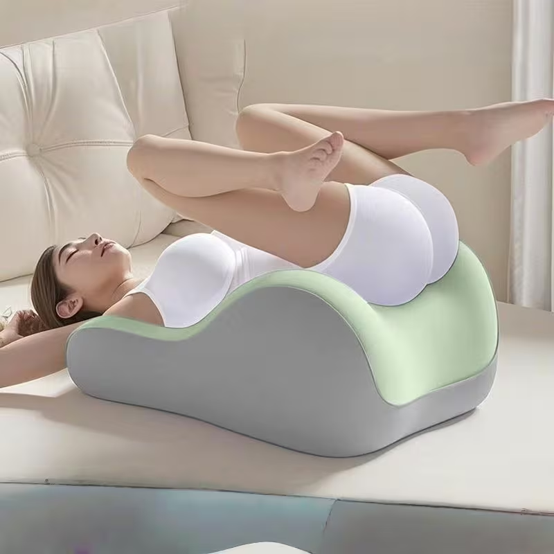 Memory Foam Intimacy Support Pillow for Couples and Pregnancy Comfort