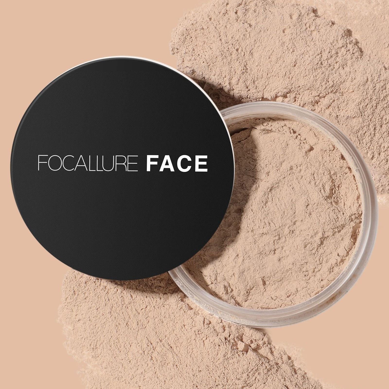 Focallure Invisible Finish Loose Setting Powder Translucent Oil Control Face Powder