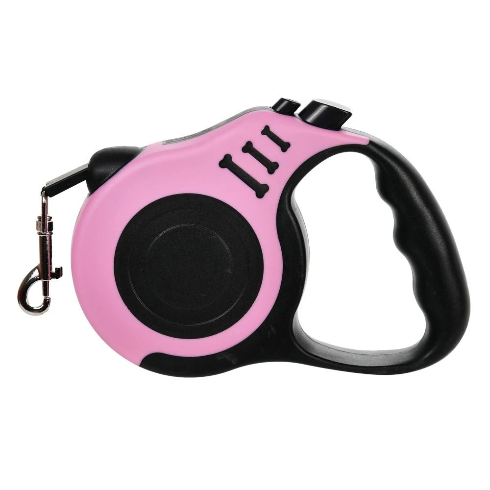 3m/5m Automatic Retractable Dog Leash – Professional Tangle-Free Traction Rope