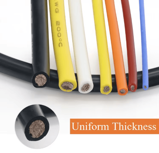 Ultra Soft Silicone Wire Cable Heat Resistant Flexible Copper Wire 8 30 AWG 1M 5M