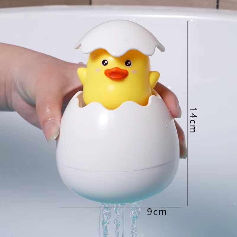 SprinklePals Duck And Penguin Egg Water Spray Baby Bath Toy