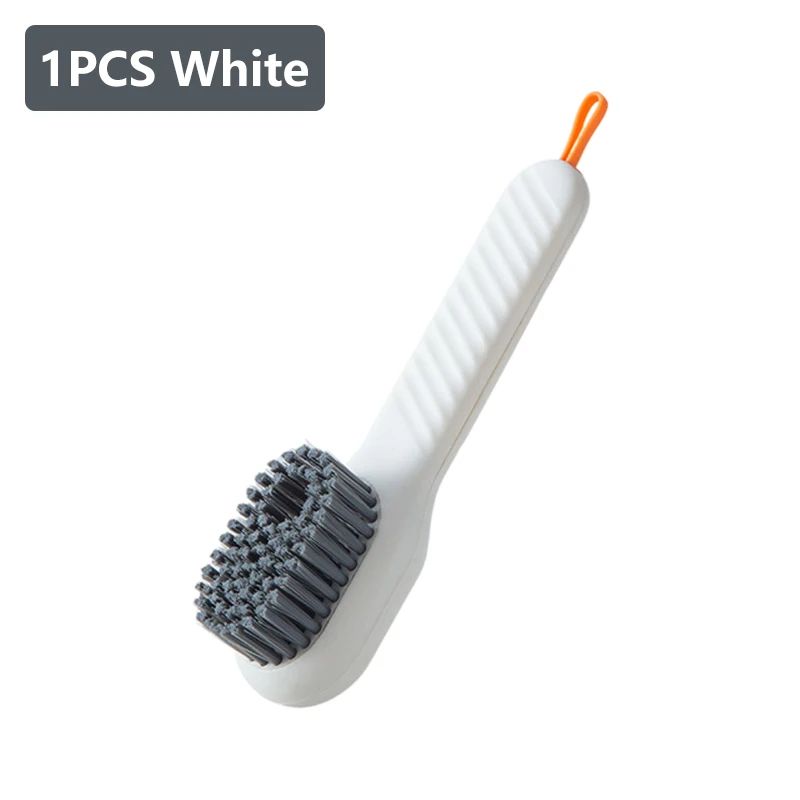 Premium Soft-Bristled Shoe & Clothes Cleaning Brush with Built-In Liquid Dispensing