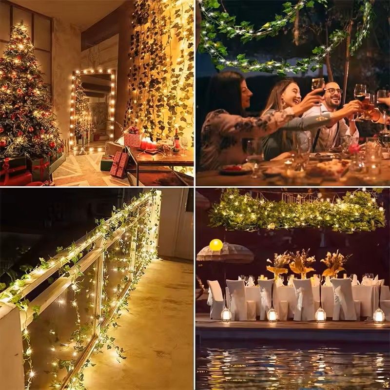 Battery Operated Ivy Vine String Lights