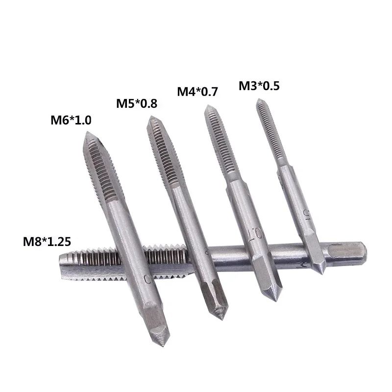 ProGrip 6-Piece Metric Tap and Wrench Set – Precision tap and die set M3–M8