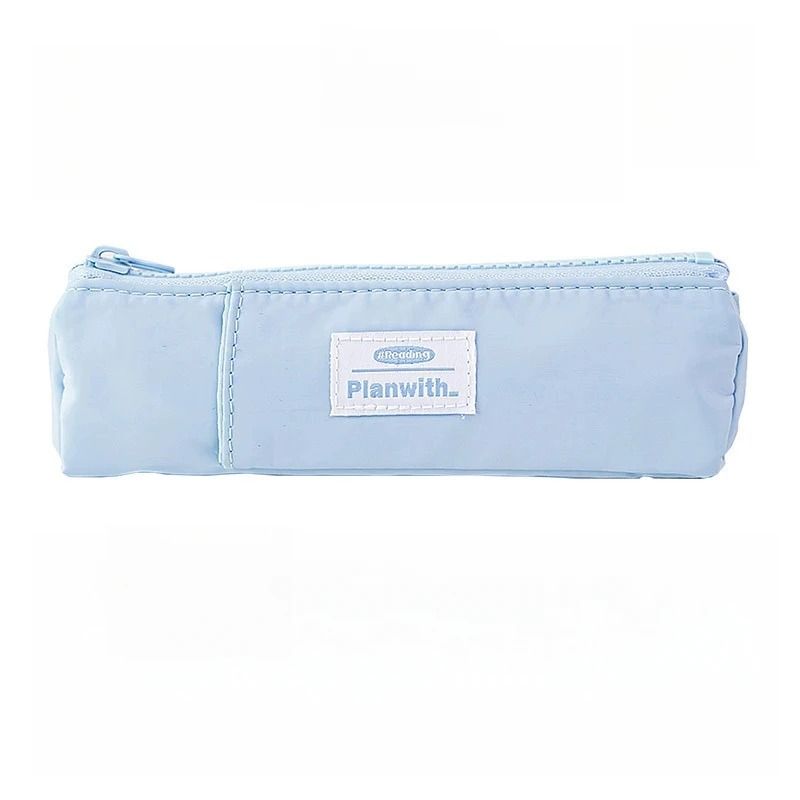 Slim Canvas Pencil Holder and Precision Notebook Interface with Adjustable Elastic Band