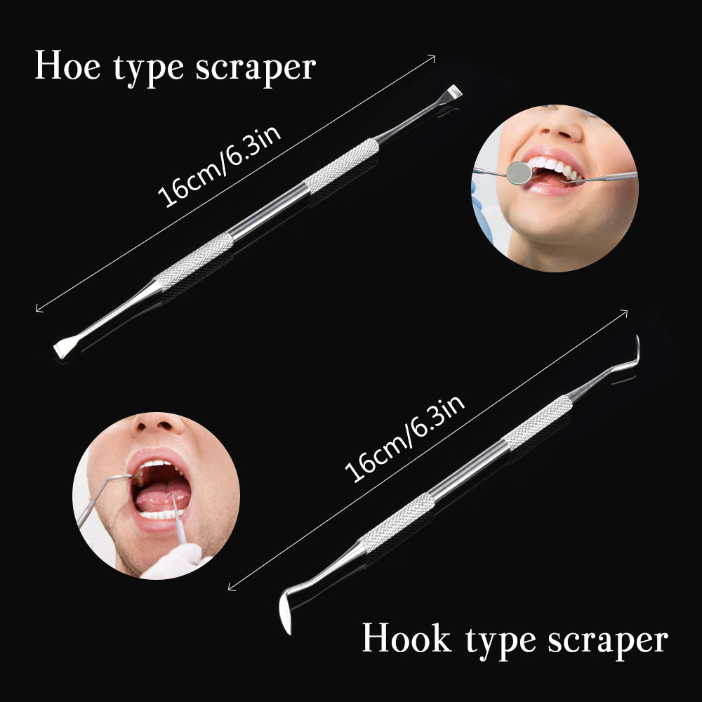 Dental Calculus Remover Tartar Scraper Plaque Scaler Oral Care Tool