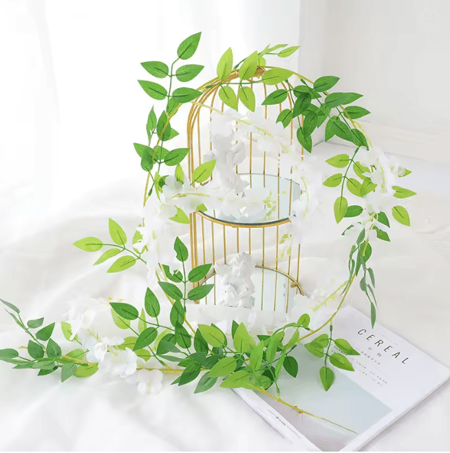Artificial Wisteria Hanging Garland Vine