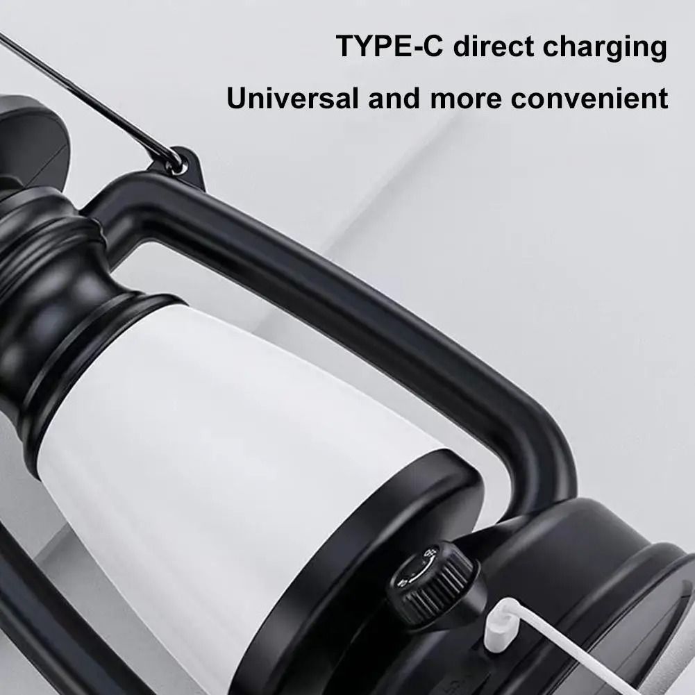 Solar USB Rechargeable LED Camping Light Portable Outdoor Tent Lantern