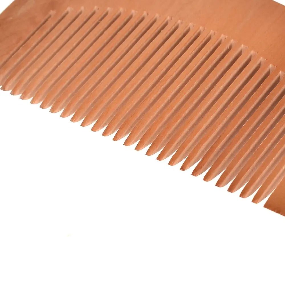 Engraved Anti-Static Wooden Comb – Premium Eco-Friendly Grooming Tool