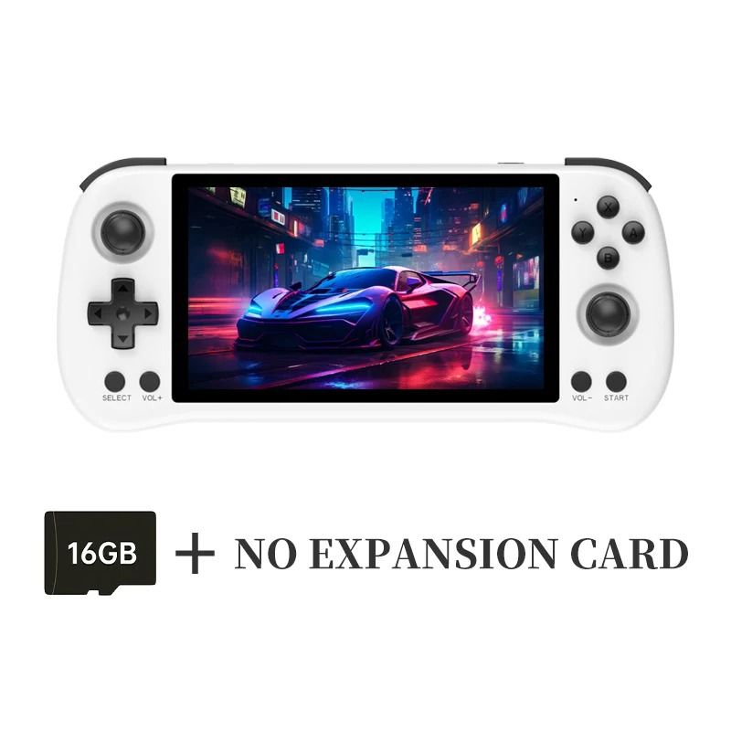 Retro Handheld Game Console with 5.5 Inch IPS Screen and Open Source System