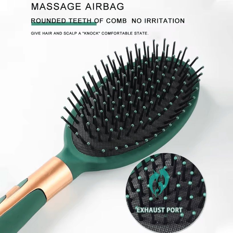 Marseilis Hair Massage Air Cushion Comb – Anti-Static Detangle Hairbrush for Scalp Care and Styling