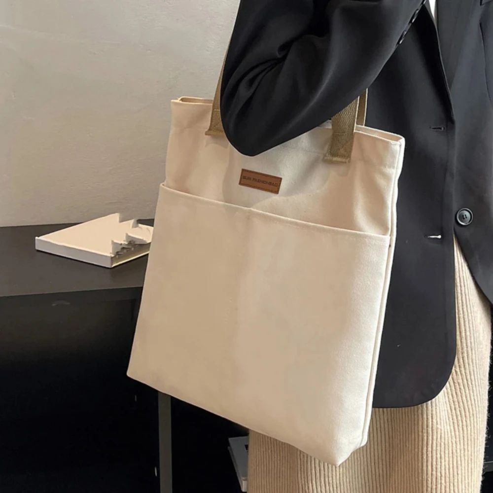 Women Canvas Tote Commuter Bag