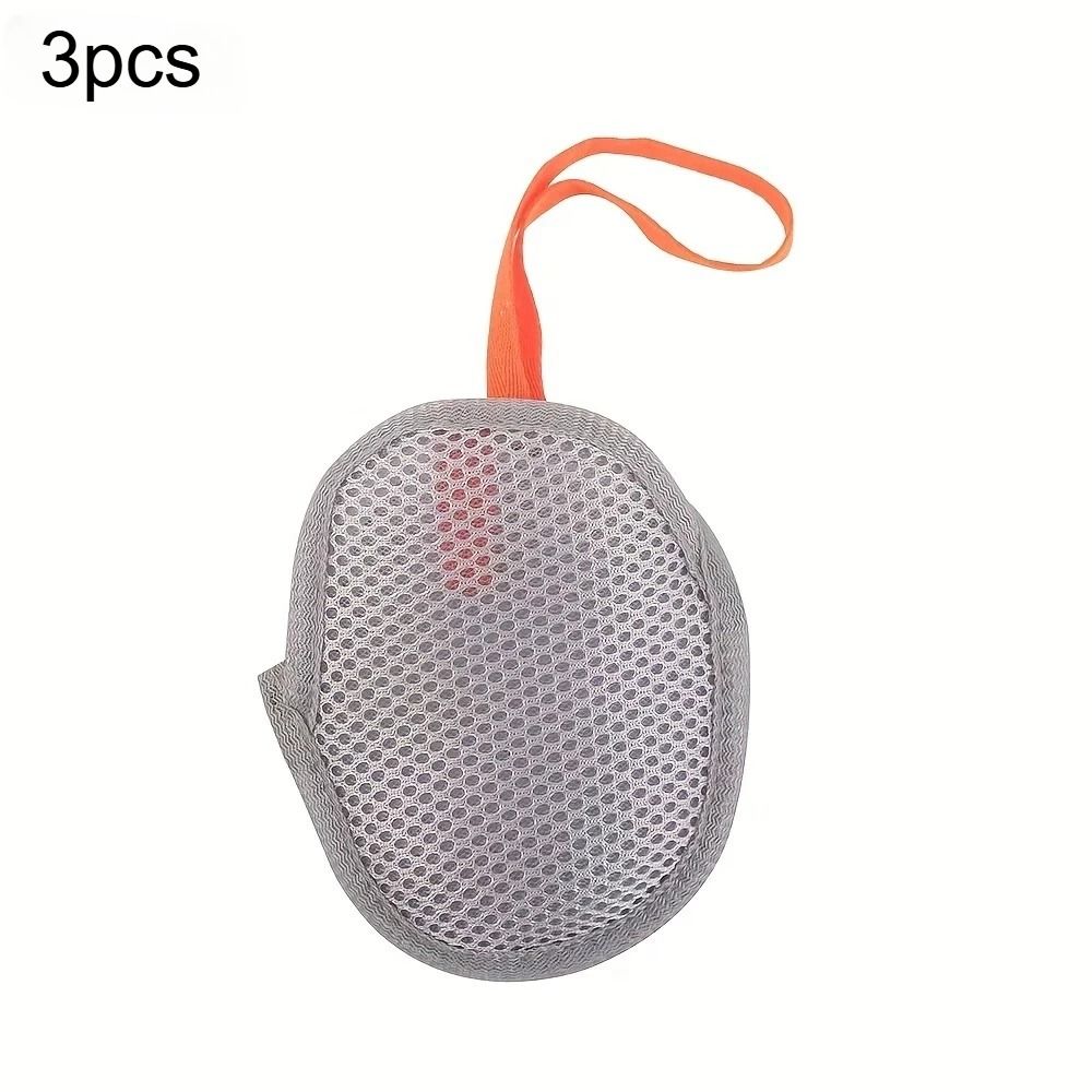 Soap Foaming Net Exfoliating Soap Saver Pouch Mesh Soap Bag with Drawstring