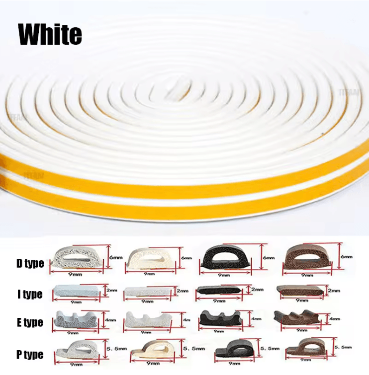SealPro Self Adhesive Weather Stripping Tape
