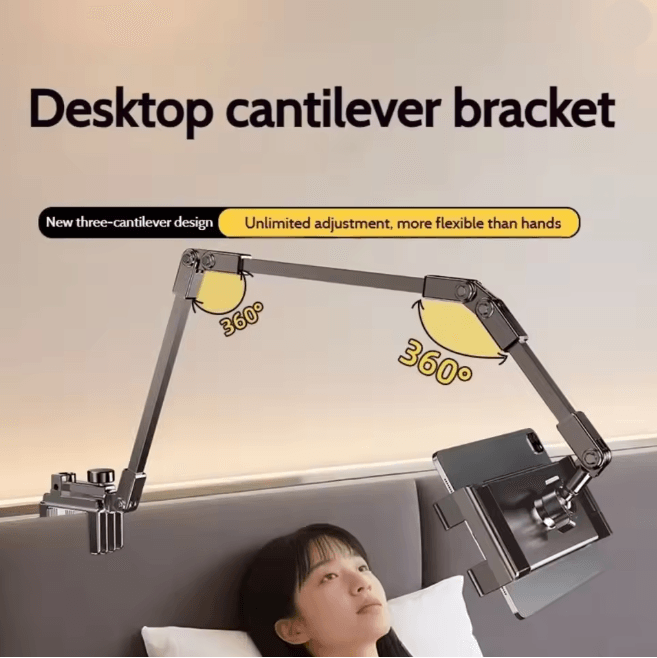 Adjustable Tablet Stand 360 Rotation Foldable Phone and Tablet Holder