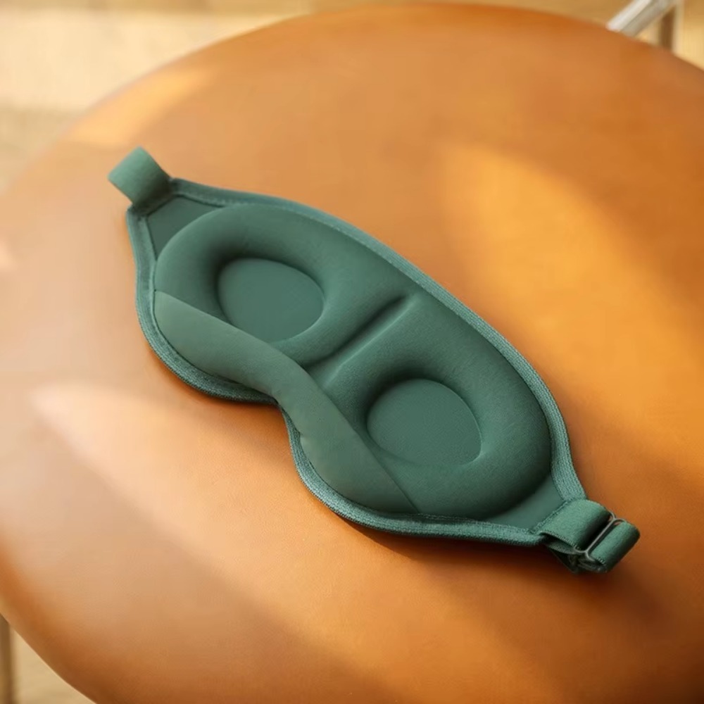 Pressure Free Sleeping Mask, Light Blocking Capsule Eye Mask, Summer Soft 3D Breathable Sleep and Sunshade