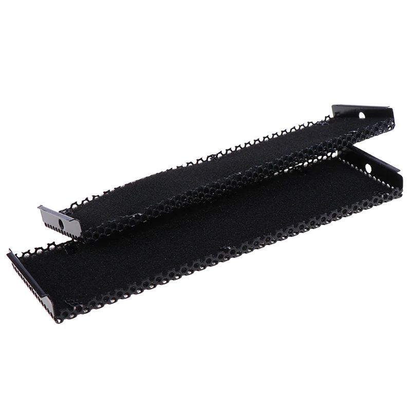 2-Pack Optical Drive Bay Front Panel Cover with Dustproof Sponge 15 x 4.3cm