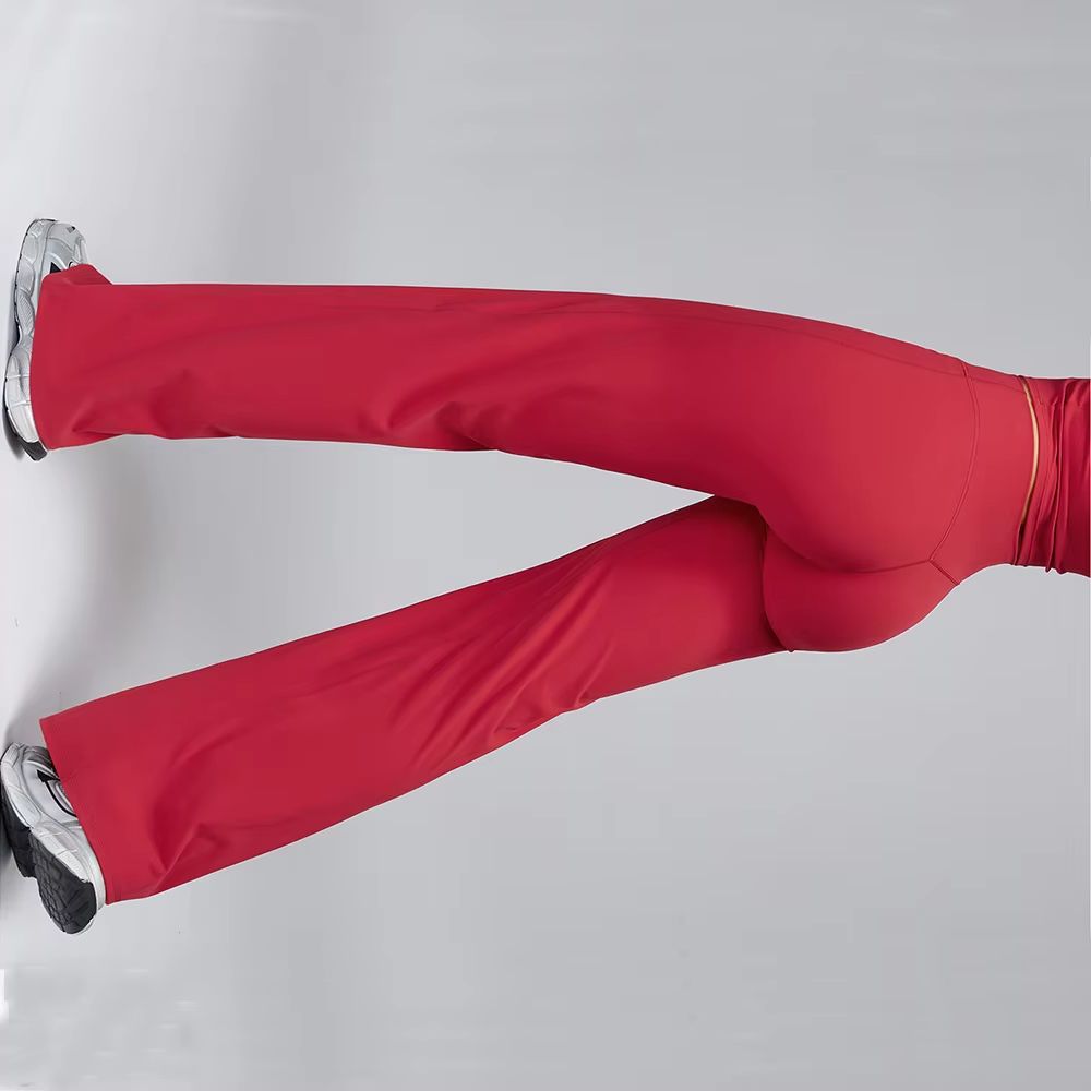 Women's High Waist Flared Leggings, Tummy Control Workout Yoga Pants, Gym Fitness Wide Leg Sport Pants