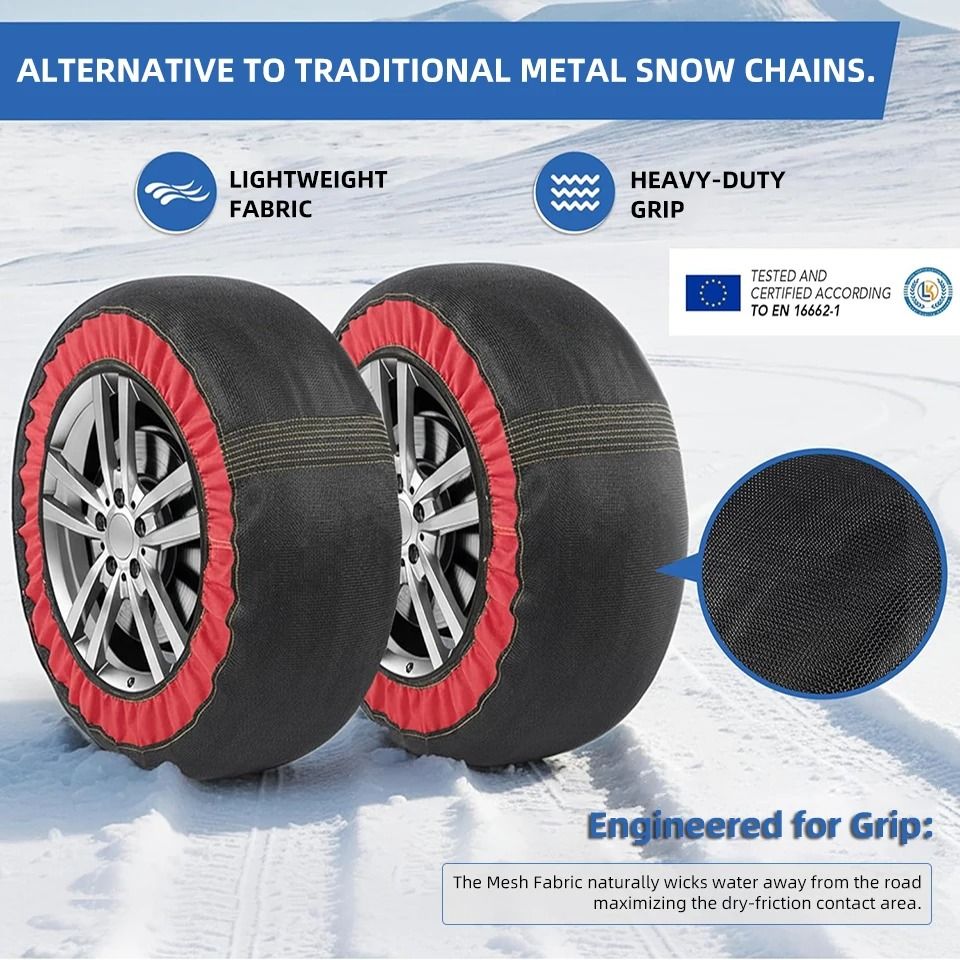 Emergency Tire Chain Snow Socks