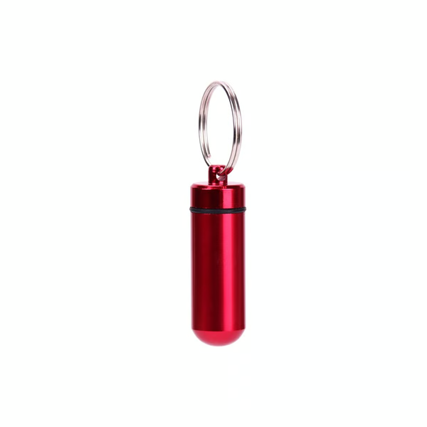Aluminum Alloy Keychain Pill Holder Bottle – Perfect Everyday Carry & Thoughtful Gift