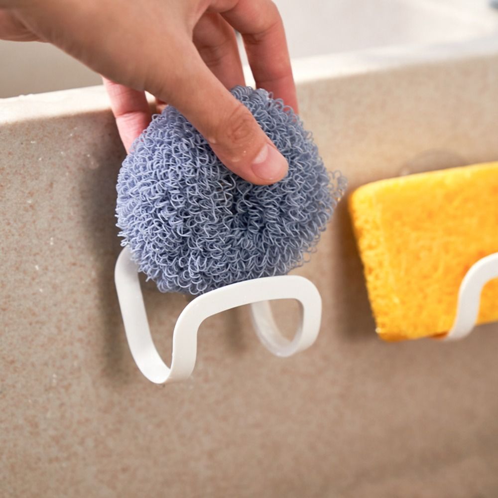 Durable Kitchen Organizer, New Suction Cup Sink Drain Rack, Multifunctional PP Storage Holder