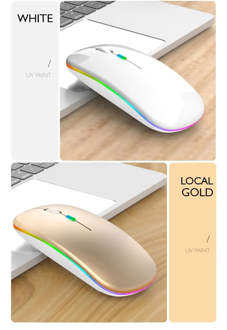 Rechargeable Wireless Bluetooth Mouse