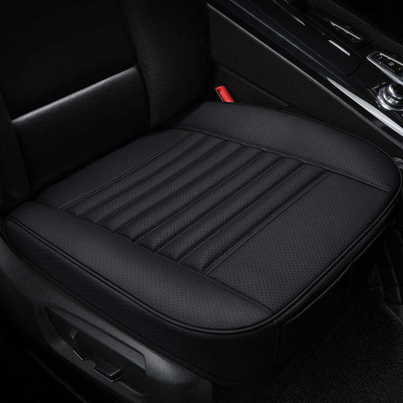 All Season Car Seat Cushion, Bamboo Charcoal Seat Cushion, Single Piece Without Backrest, Fully Wrapped Breathable Cushi