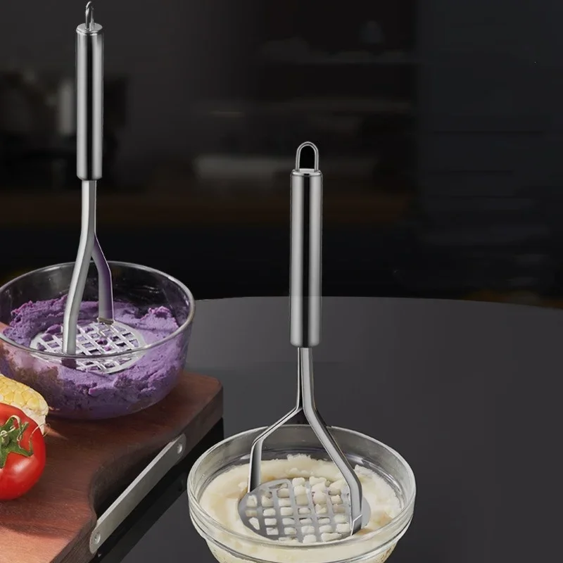 Stainless Steel Potato Ricer and Potato Press Masher for Smooth Homemade Puree