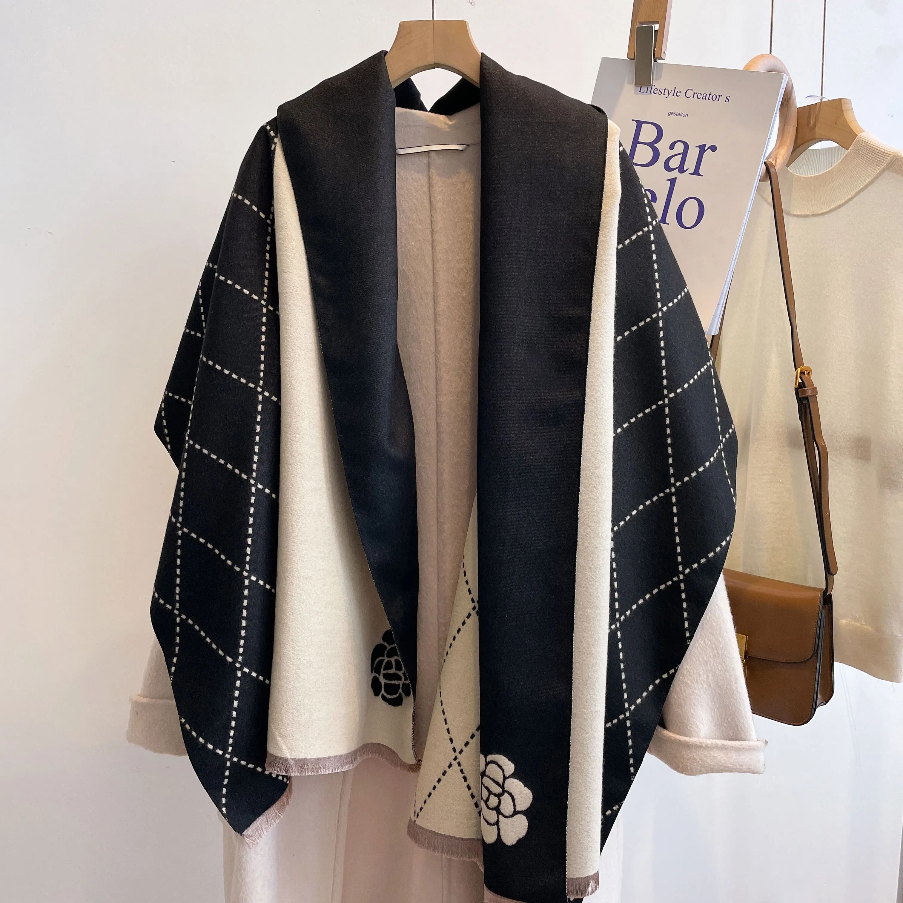 2023 Designer Cashmere Shawl | Ladies Winter Wrap & Premium Hijab Pashmina System