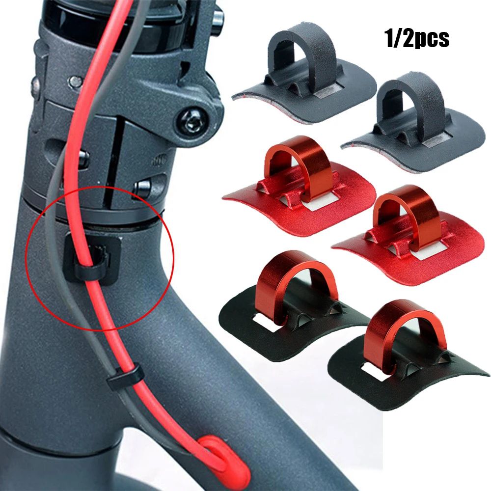 Xiaomi M365 Alloy Cable Organizer Buckle – Tidy Wire Clip for M365 Pro Scooter (1–2pcs)