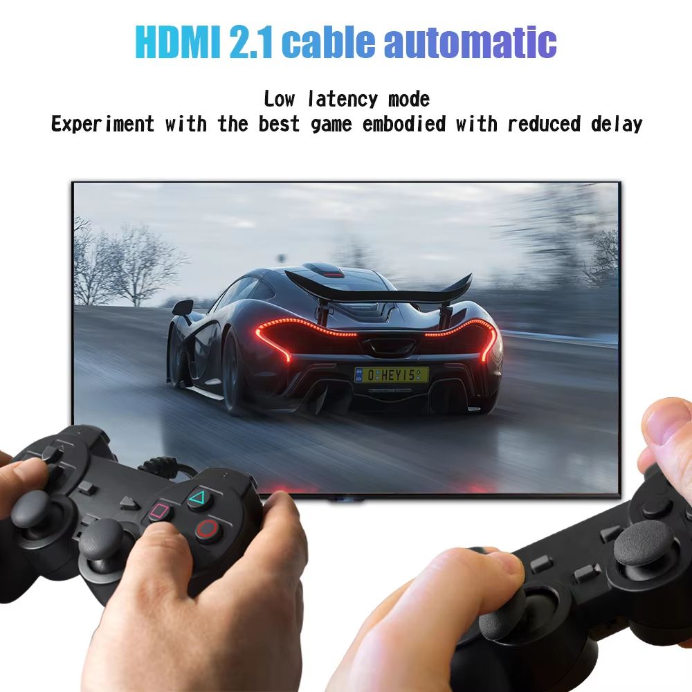 Ultra-High-Speed HDMI 2.1 Braided Cable (4K at 120Hz | 8K a60Hz) – 48 Gbps Transfer | DTS:X | HDR10 | PS5 / Laptop Ready