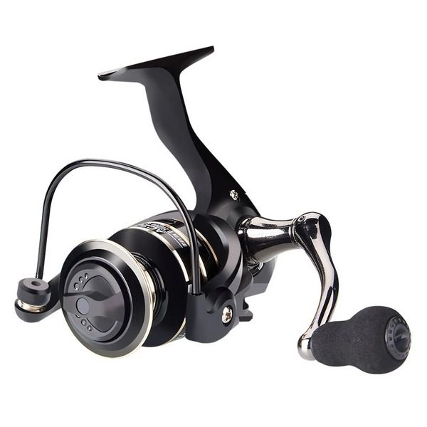 Premium Metal Spinning Fishing Reel, Freshwater Saltwater, Left Right Hand Reel, Smooth Action & Durability
