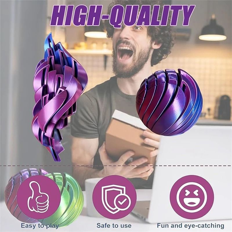 Slime Ball Twistsphere Fidget Toy