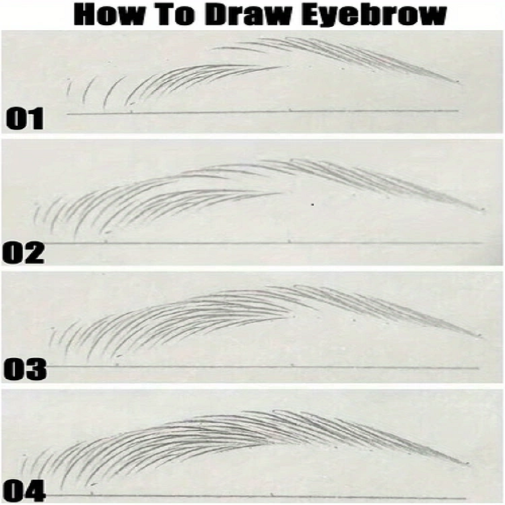 Ultra-Fine Waterproof Eyebrow Pen, Long-Lasting, Smudge-Proof Precision
