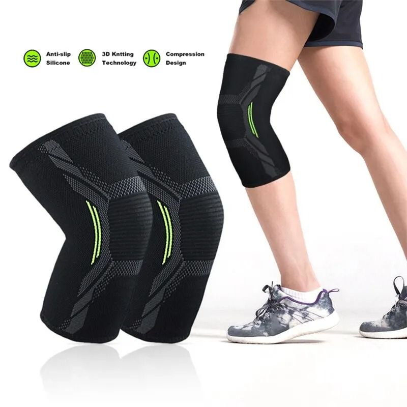 Single Knitted Nylon Sports Knee Pad