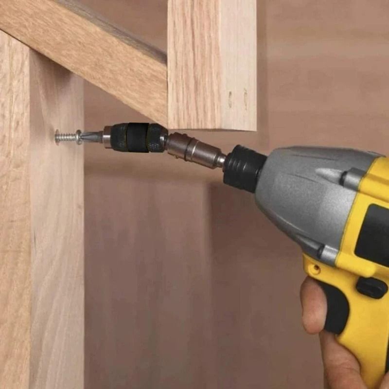 Hex Magnetic Screwdriver Bit Extension Rod with Quick Change Holder