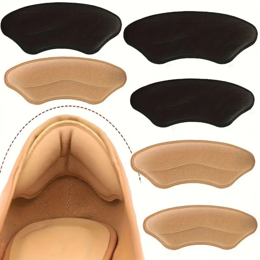 2 Pack Self Adhesive Heel Pads for Improved Shoe Fit and Comfort